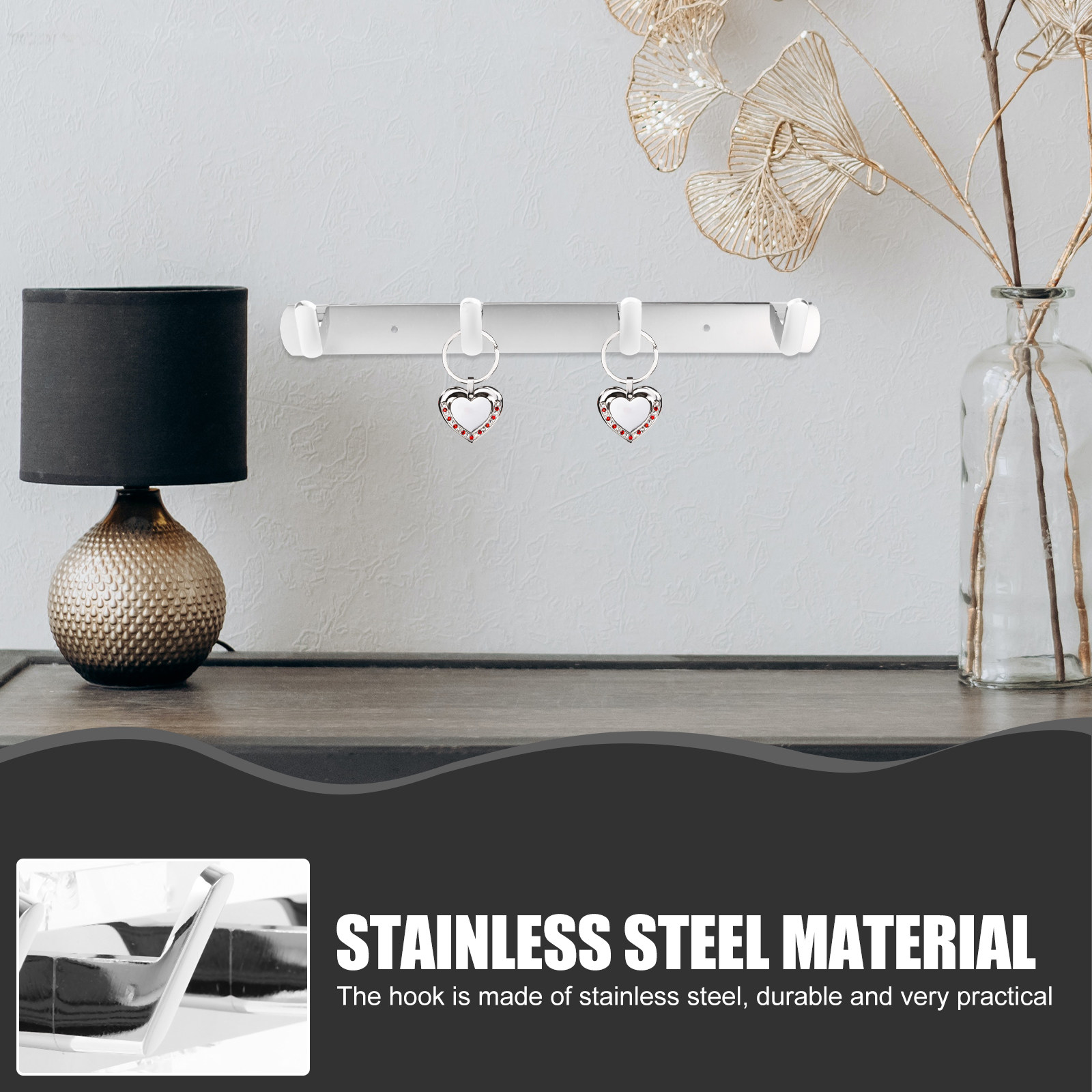 Home Bathroom Toilet - Wall Mounted Clothes Hook Heavy Duty