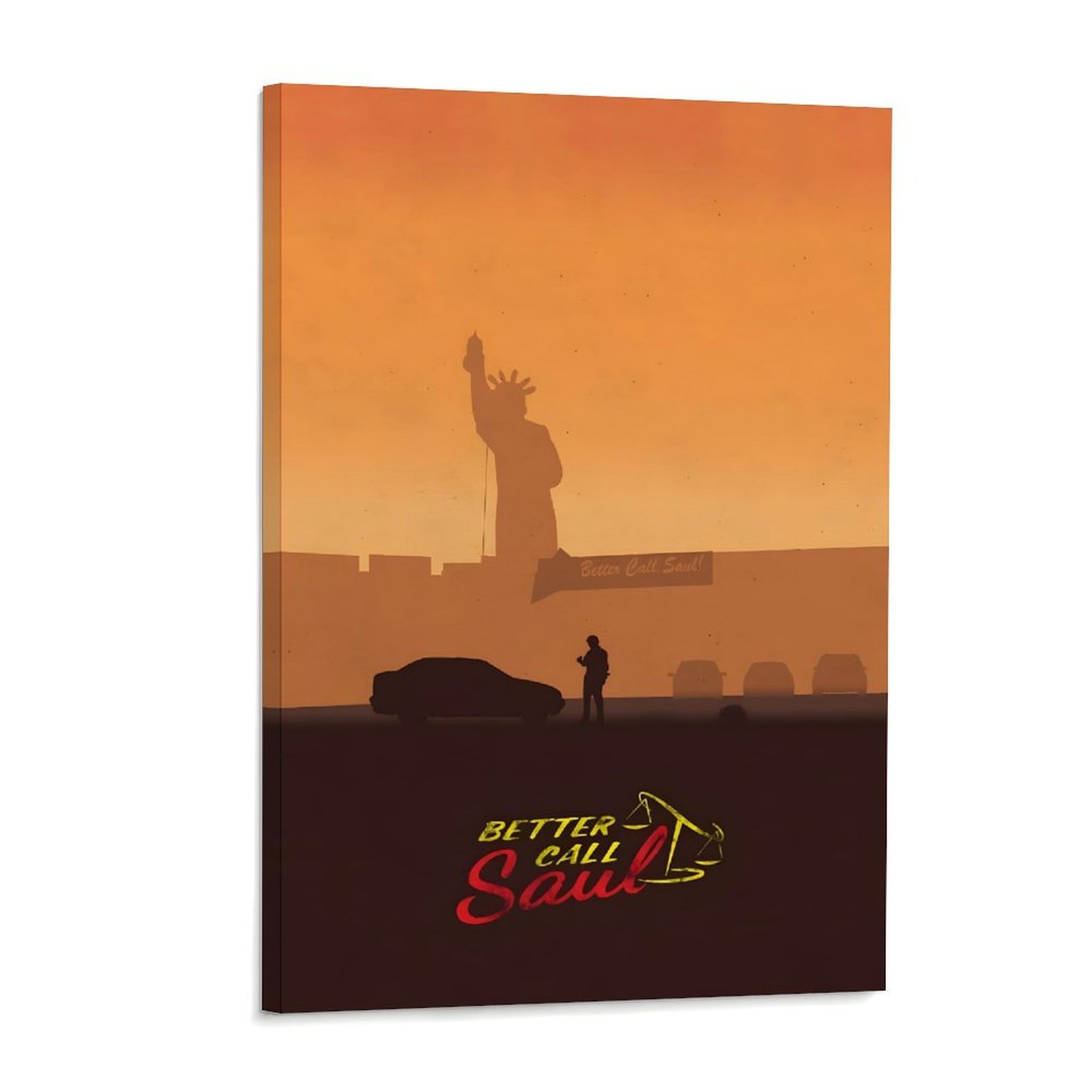 Home Bathroom Painting Ideas - Better Call Saul Minimalist Poster TV