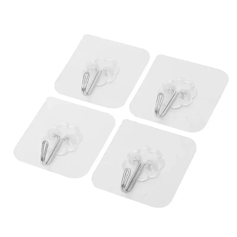 1-10PCS Transparent Stainless  - Robe Hook Adhesive 리뷰 및 가격