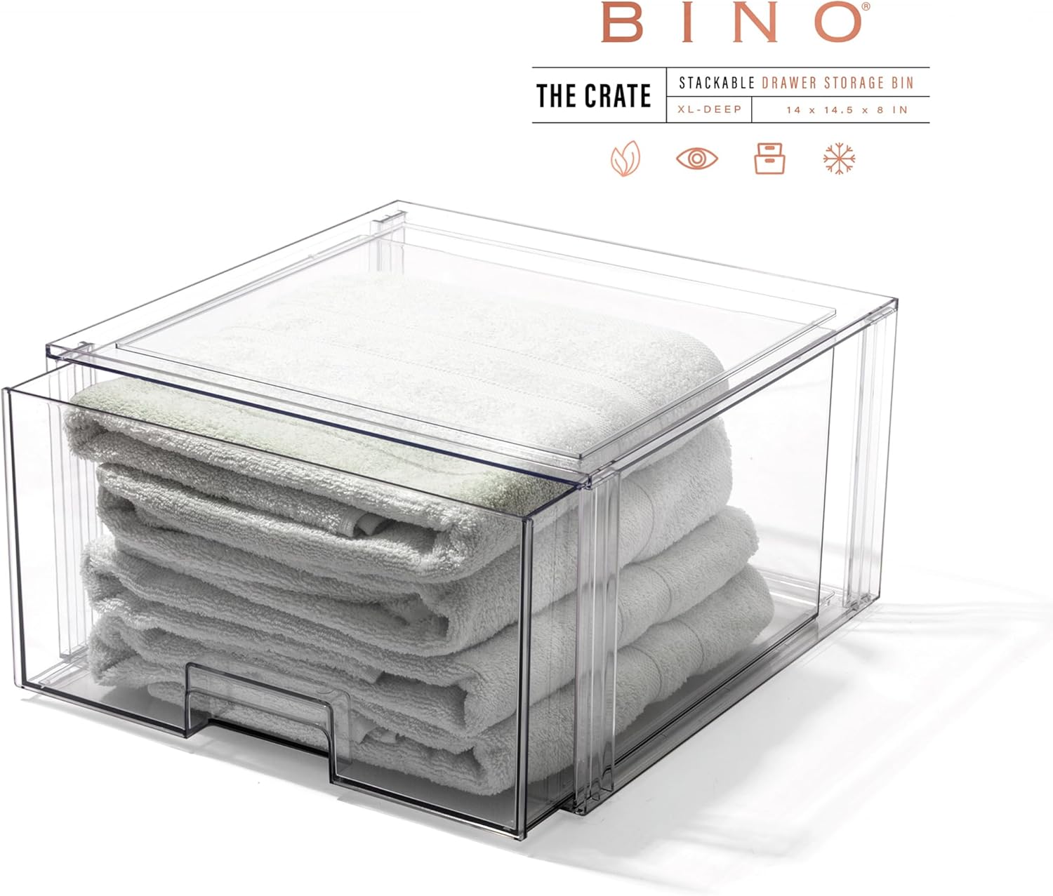 Stackable Clear Storage Drawer - Home Bathroom Sink 리뷰 및 가격