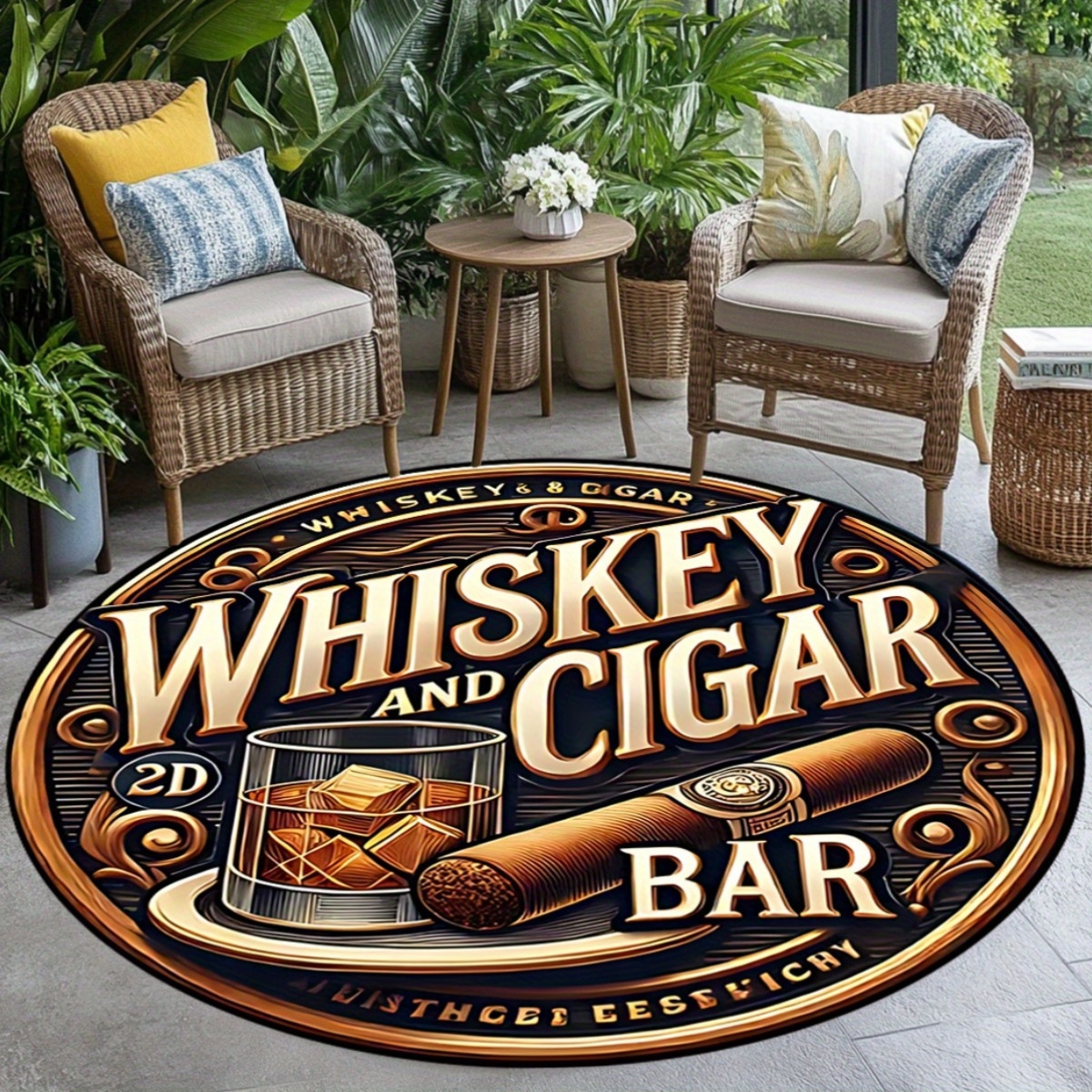 Vintage Whiskey Glasses Round  - Home Bathroom Decor Ideas 리뷰 및 가격