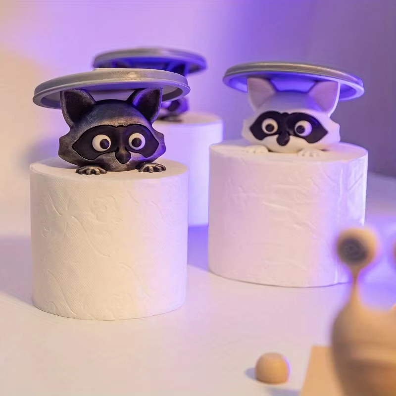 Cute Raccoon Toilet Paper Hold - Home Bathroom Decor Ideas 리뷰 및 가격