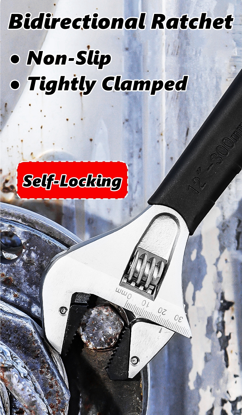 Adjustable Ratchet Wrench Non- - Home Bathroom Plumbing 리뷰 및 가격