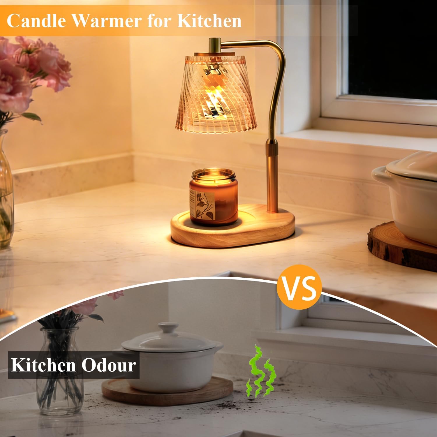 Candle Warmer Lamp for Bathroo - Home Bathroom Decor 리뷰 및 가격