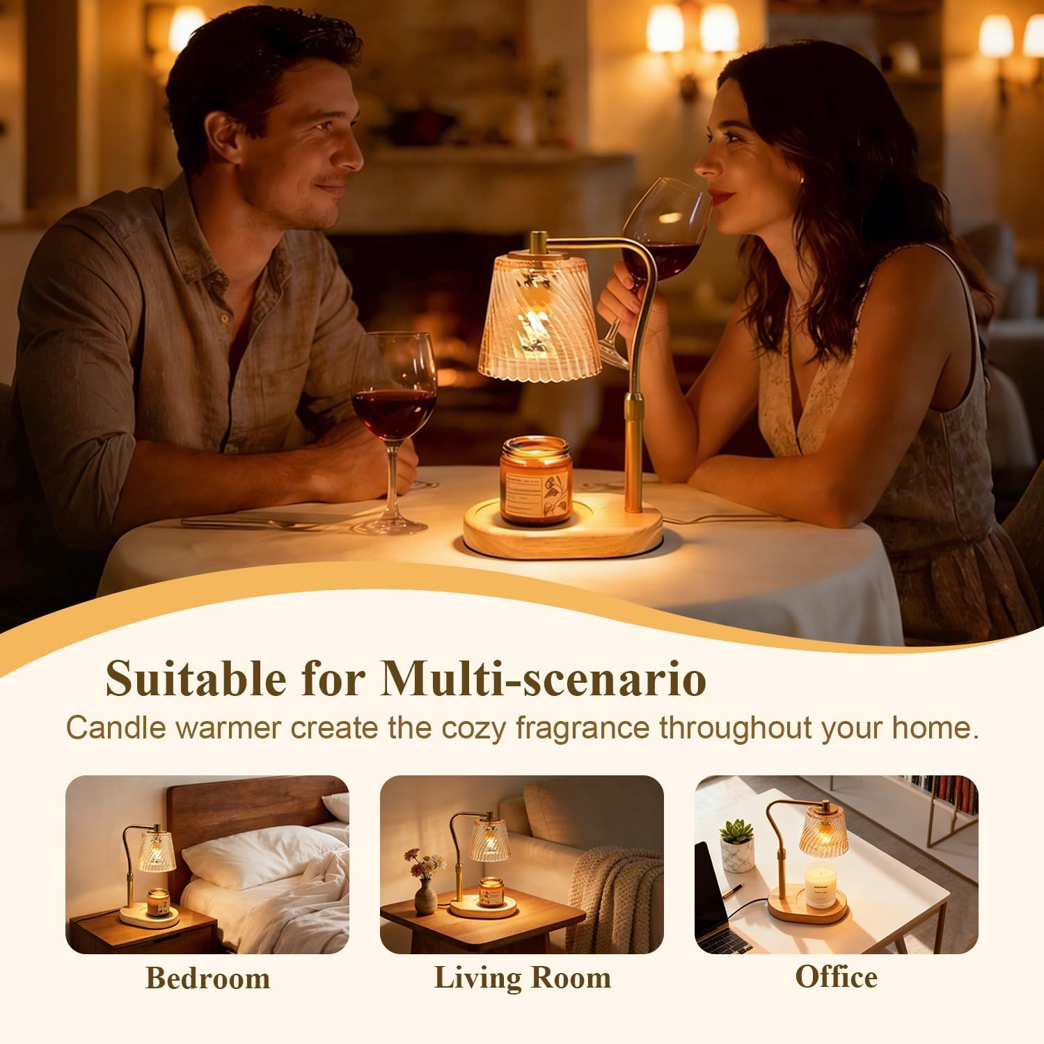 Candle Warmer Lamp for Bathroo - Home Bathroom Decor 리뷰 및 가격