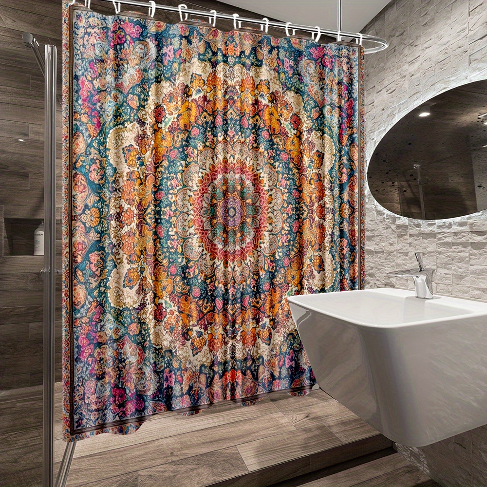 Shower Curtain Multi Sizes 2D  - Home Bathroom Partition 리뷰 및 가격
