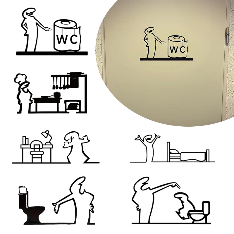 .1pc La Linea Minimalist Line  - Home Bathroom Door Design 리뷰 및 가격