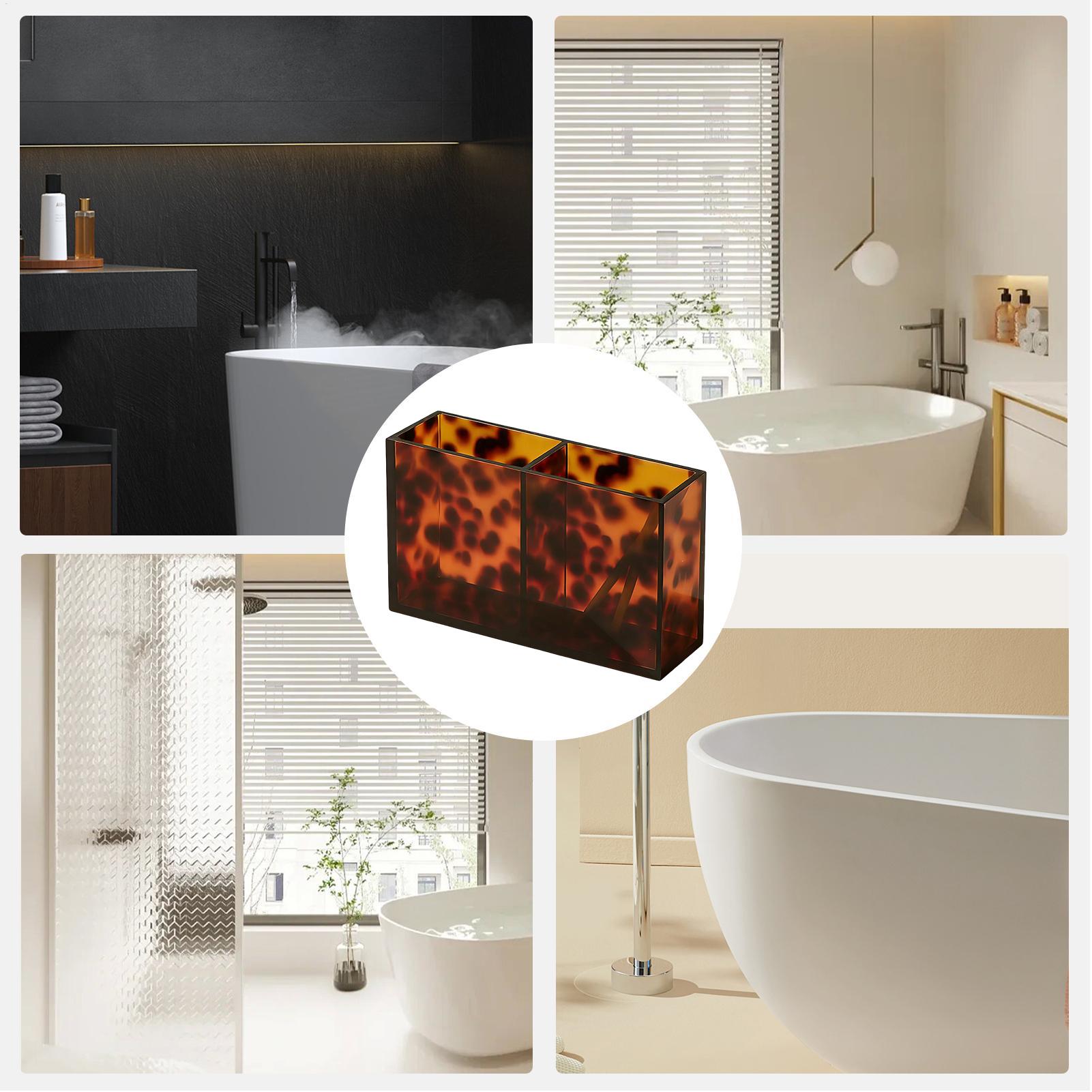 Bathroom Counter Tray Tortoise - Home Bathroom Decor 리뷰 및 가격