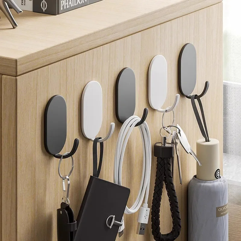 1/10Pcs Self-Adhesive Wall Hoo - Robe Hook Adhesive 리뷰 및 가격