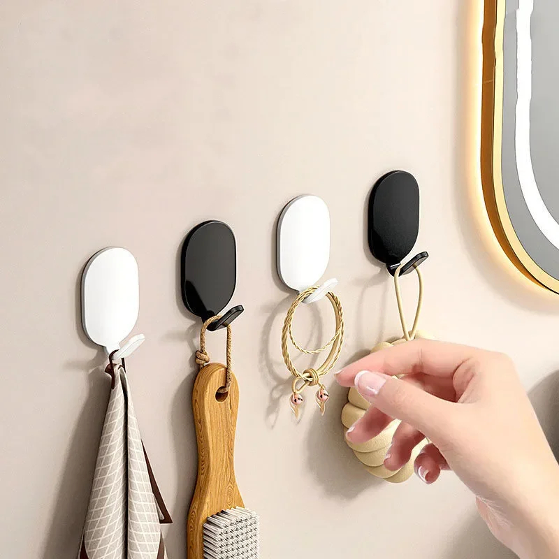 1/10Pcs Self-Adhesive Wall Hoo - Robe Hook Adhesive 리뷰 및 가격