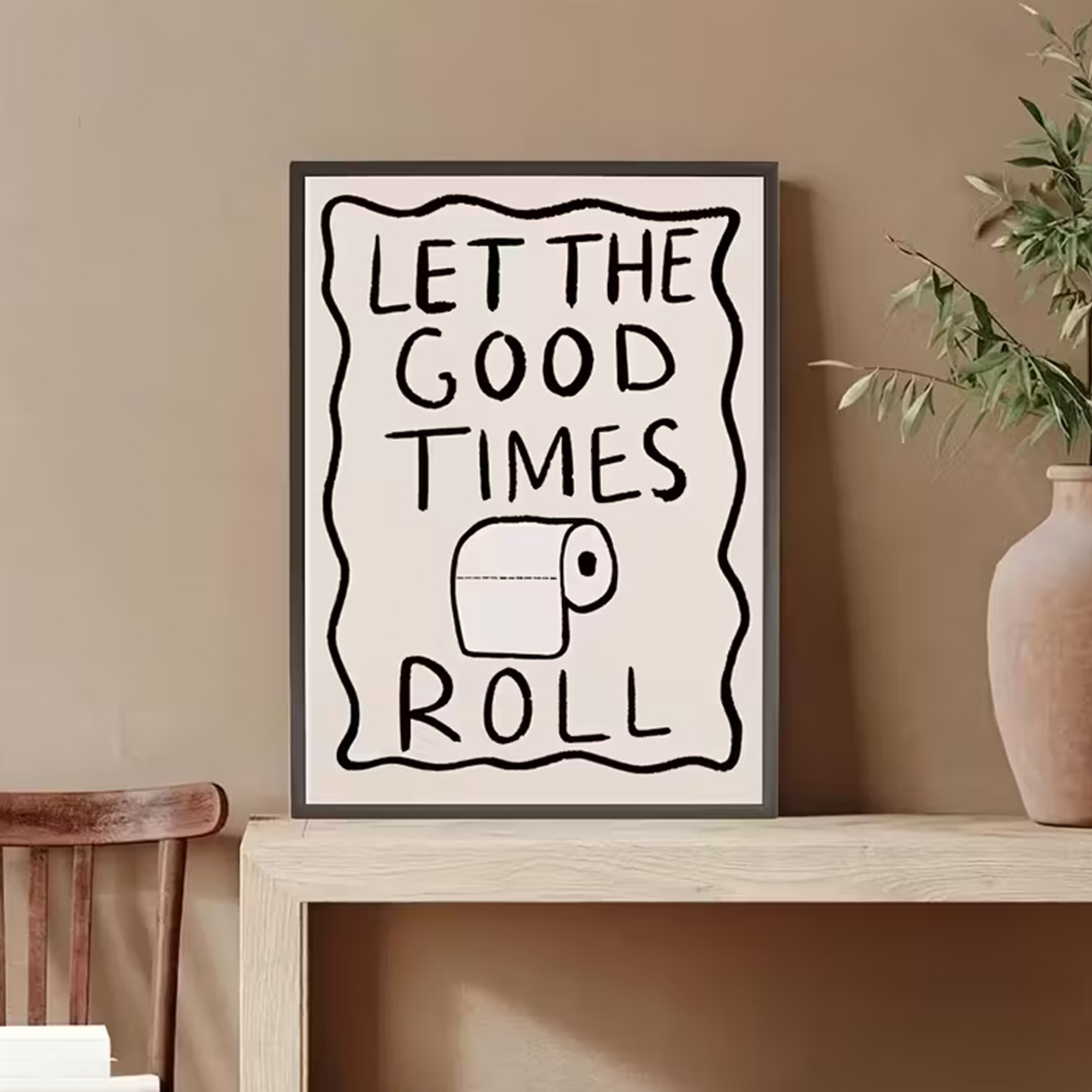 Funny Toilet  Let The G00d Tim - Home Bathroom Decor 리뷰 및 가격