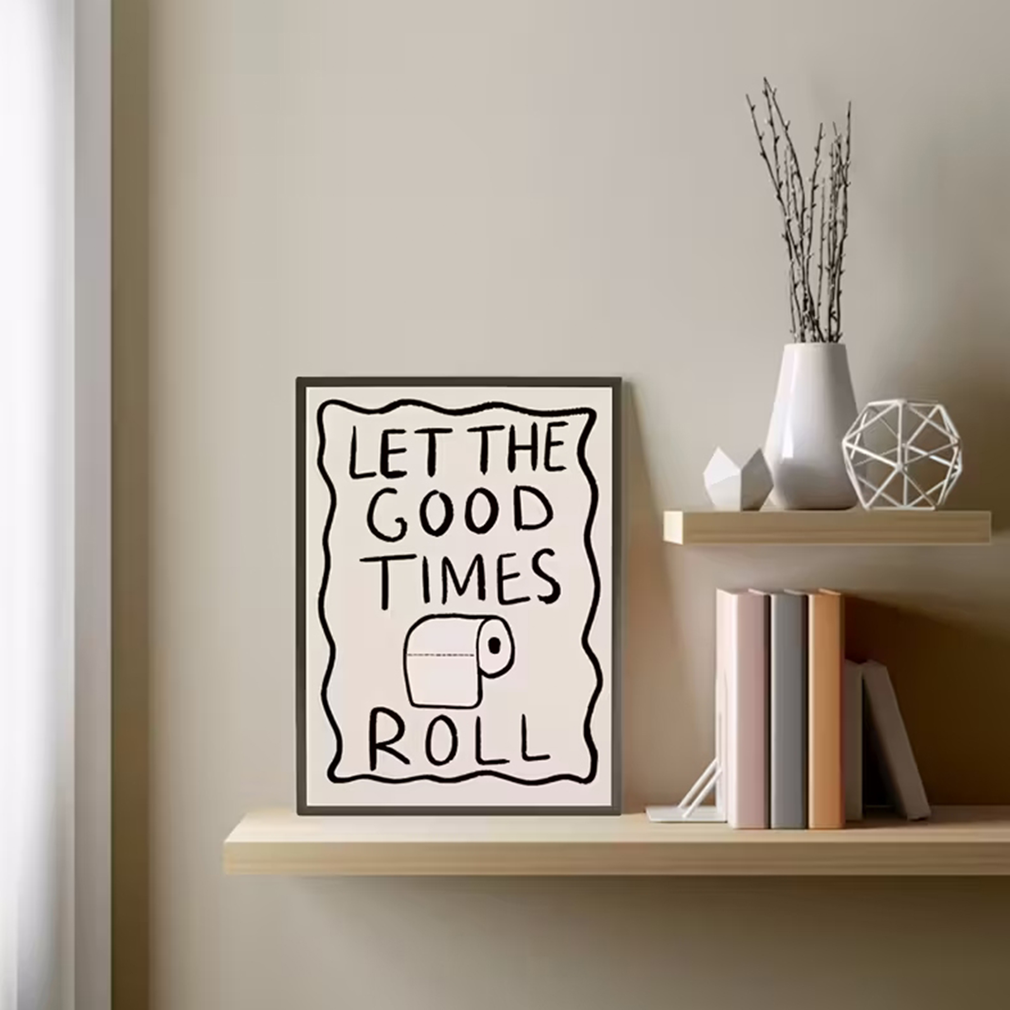 Funny Toilet  Let The G00d Tim - Home Bathroom Decor 리뷰 및 가격