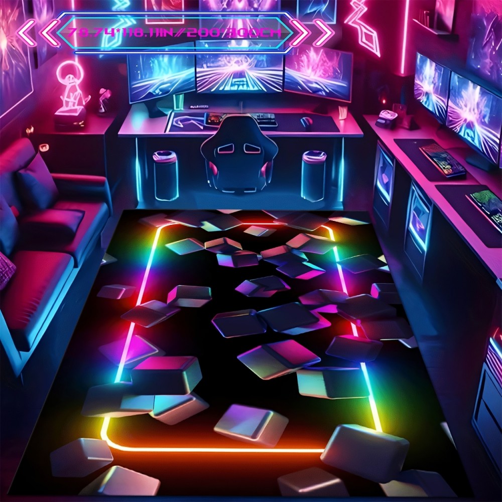 VIKAMA Gaming Mat Colorful Des - Home Bathroom Door Design 리뷰 및 가격