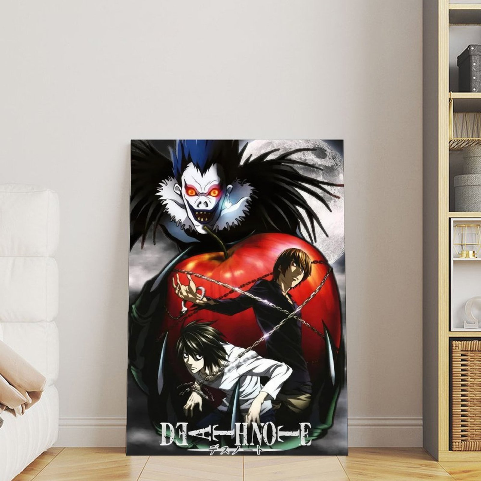 Death Note Anime Poster Ryuk L - Home Bathroom Painting Ideas 리뷰 및 가격