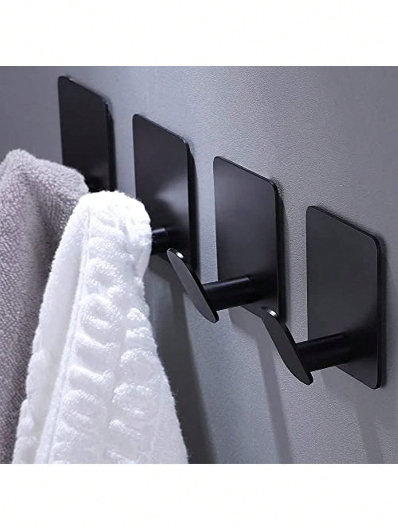 2pcs Adhesive Towel Hooks/Bath - Home Bathroom Decor 리뷰 및 가격