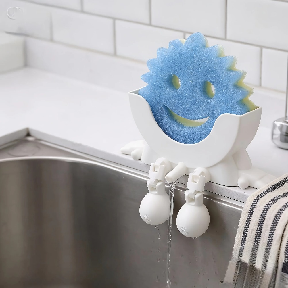 Drainable Soap & Sponge Holder - Home Bathroom Decor 리뷰 및 가격