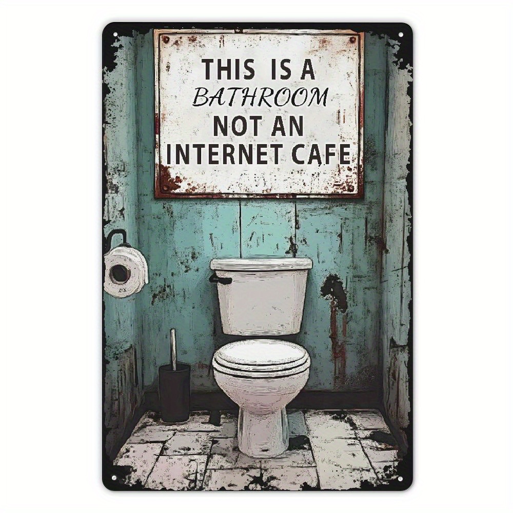 Funny Sarcastic Iron Bathroom  - Home Bathroom Decor Ideas 리뷰 및 가격