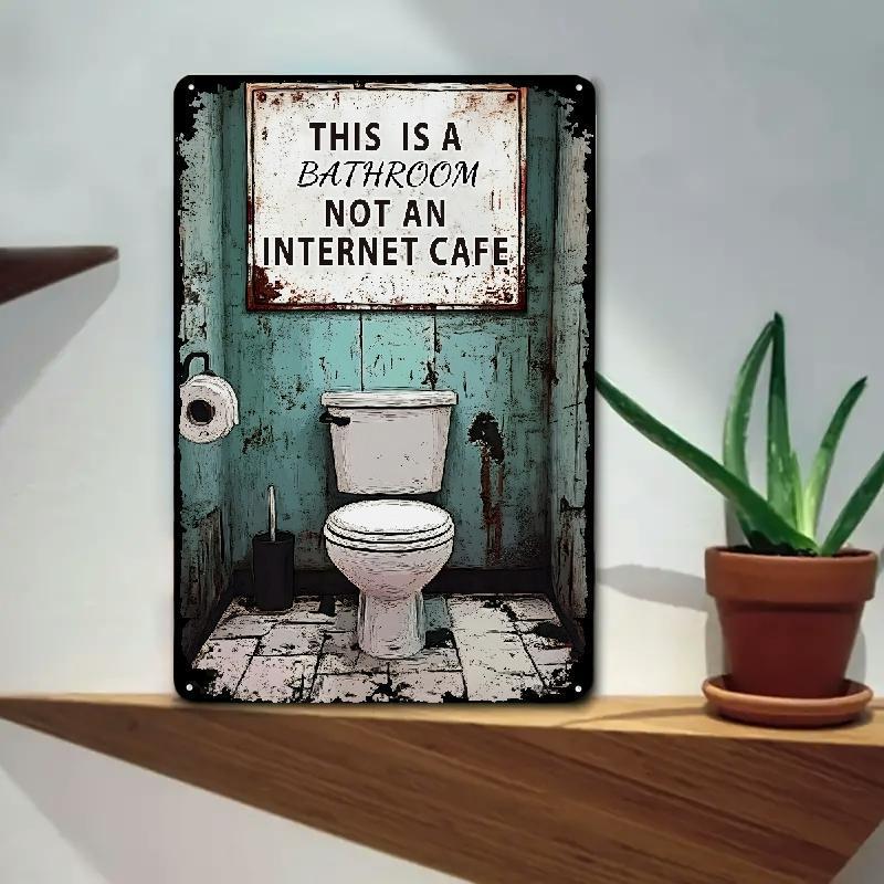 Funny Sarcastic Iron Bathroom  - Home Bathroom Decor Ideas 리뷰 및 가격