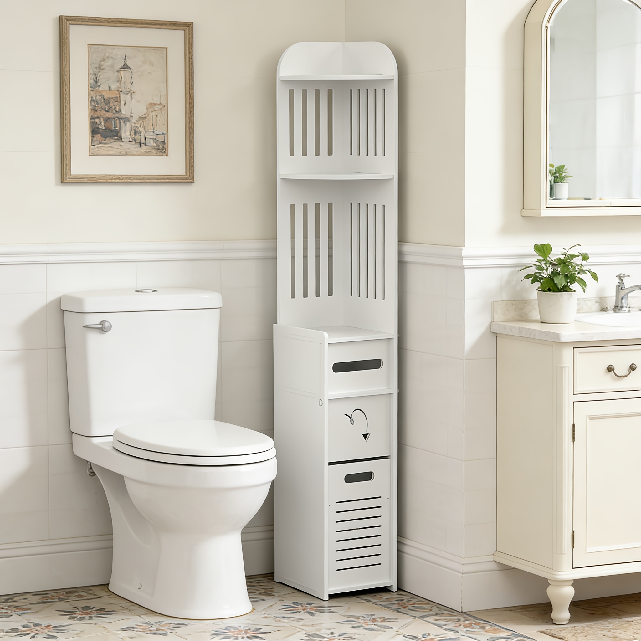 Space-Saving Bathroom Cabinet, - Home Bathroom Toilet 리뷰 및 가격