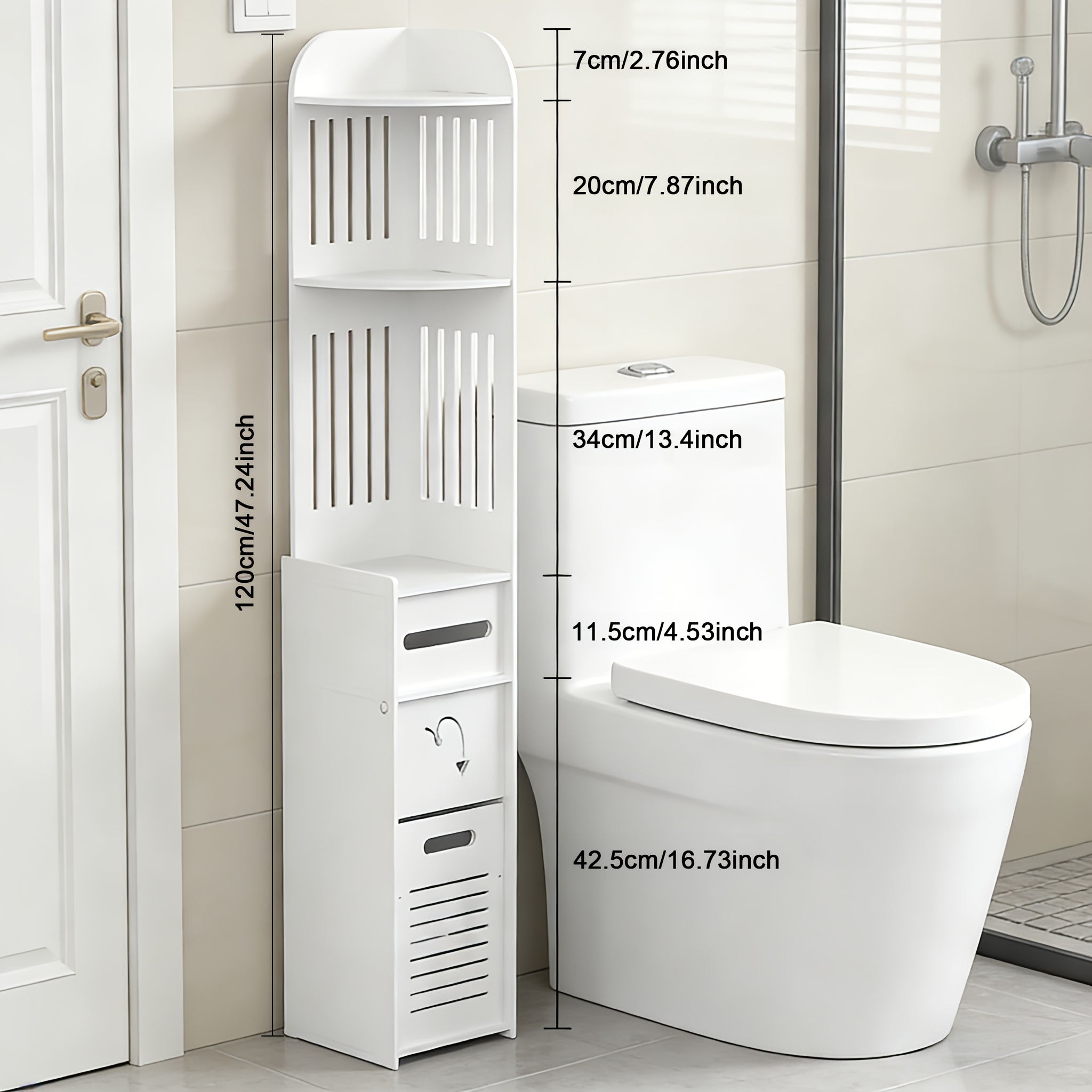 Space-Saving Bathroom Cabinet, - Home Bathroom Toilet 리뷰 및 가격