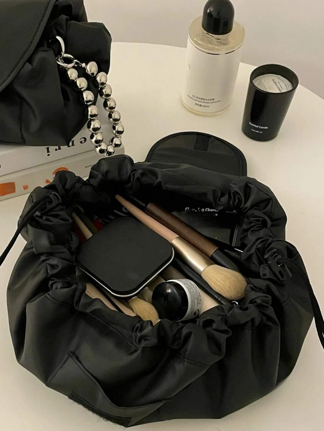 1pc Cosmetic Storage Bag, Trav - Home Essentials Bathroom Organizer 리뷰 및 가격