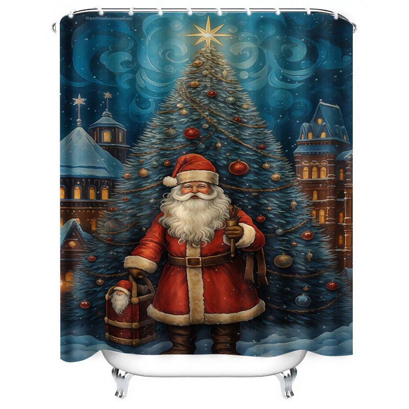 Tuniu Festive Santa Claus Bath - Home Bathroom Decor Ideas 리뷰 및 가격