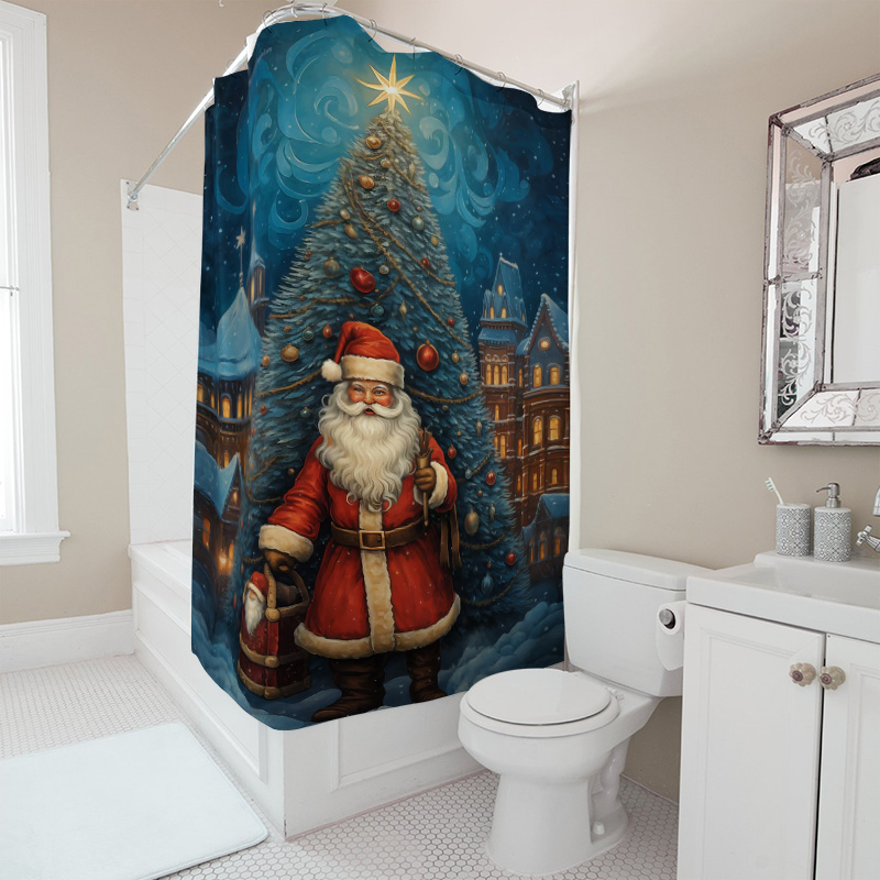 Tuniu Festive Santa Claus Bath - Home Bathroom Decor Ideas 리뷰 및 가격
