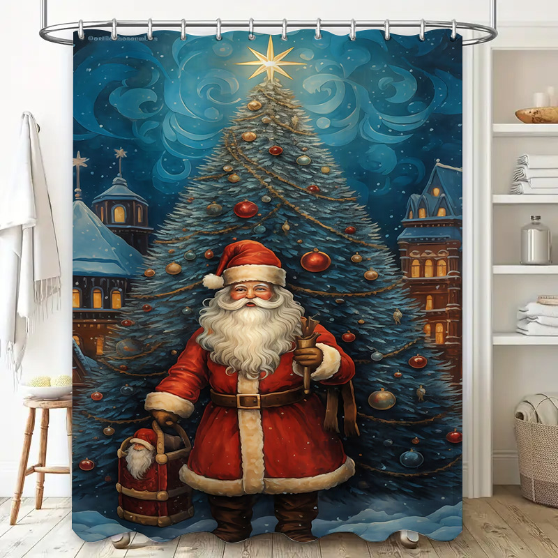 Tuniu Festive Santa Claus Bath - Home Bathroom Decor Ideas 리뷰 및 가격