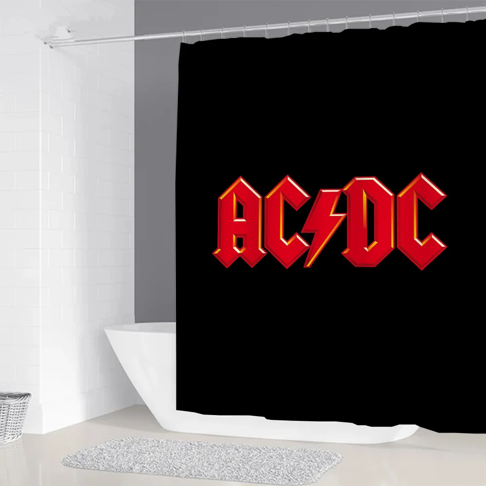 Rock-ACDC Shower Curtain for B - Home Bathroom Partition 리뷰 및 가격