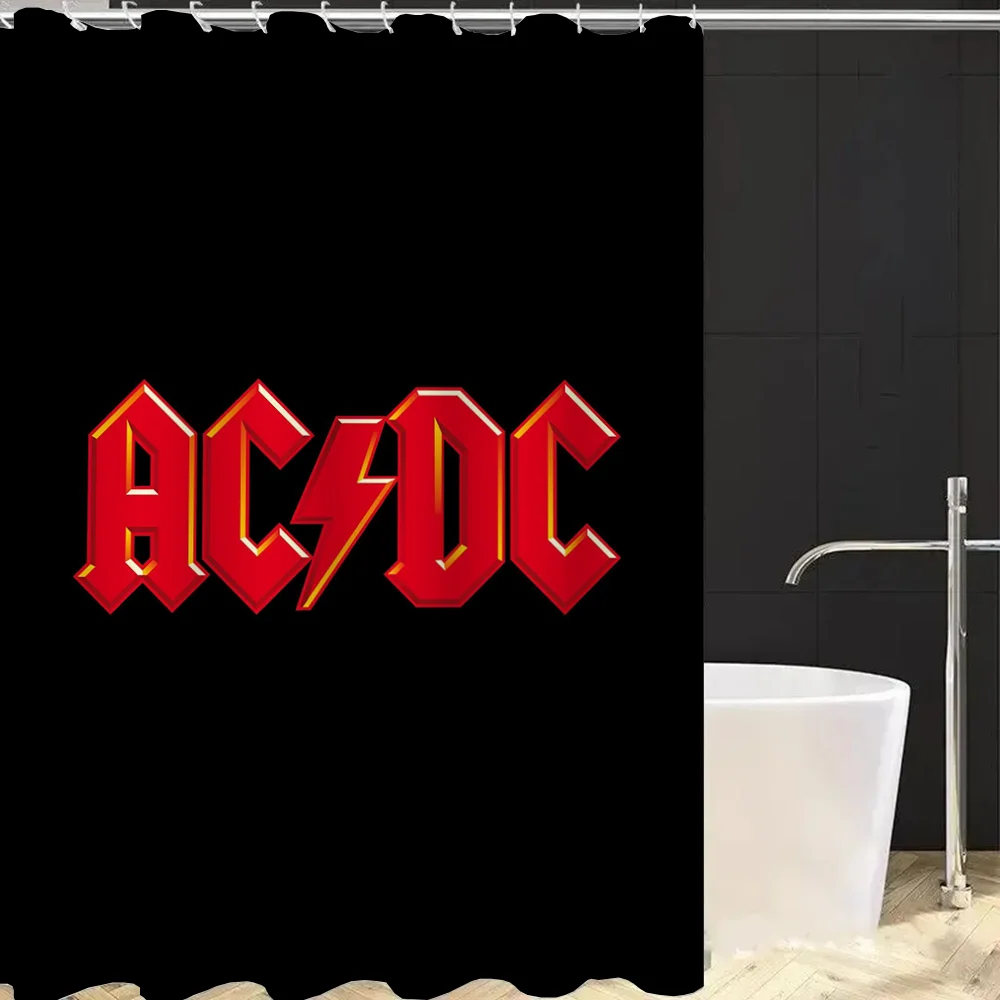 Rock-ACDC Shower Curtain for B - Home Bathroom Partition 리뷰 및 가격