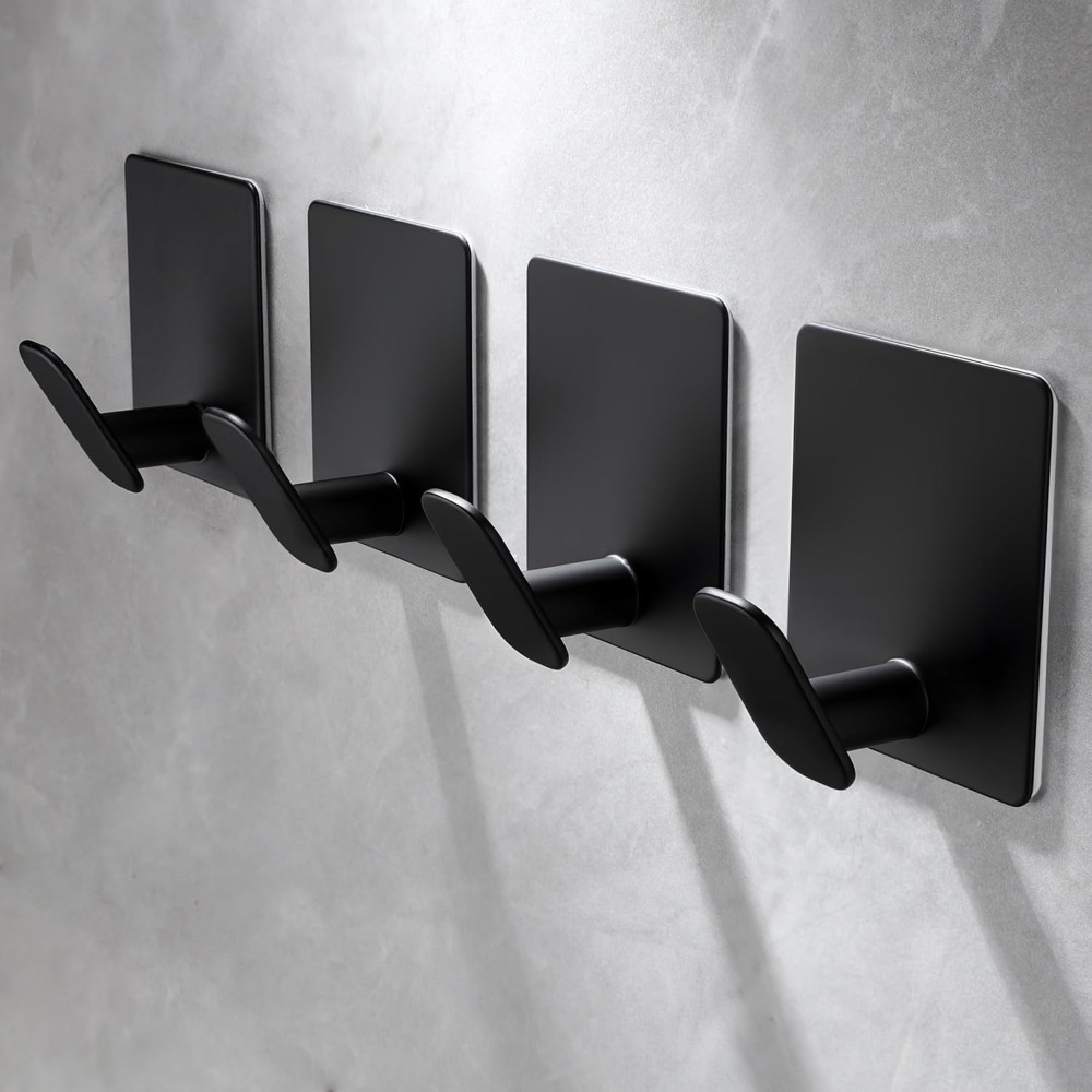 4 Pack Adhesive Towel Hooks He - Robe Hook Adhesive 리뷰 및 가격