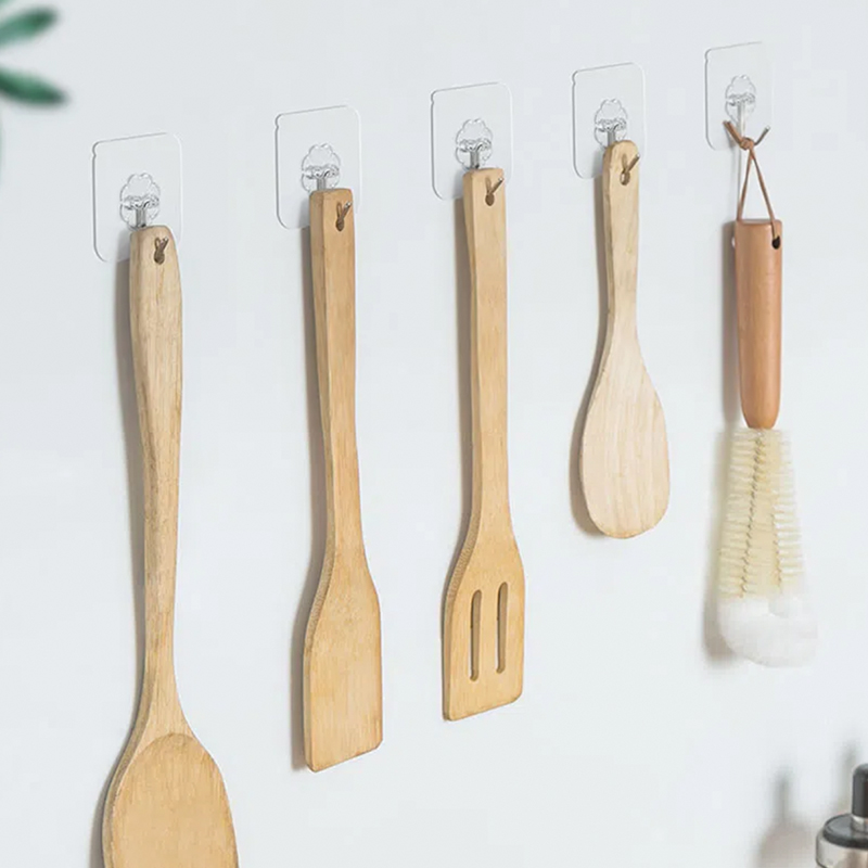 10PCS Transparent Stainless St - Robe Hook Adhesive 리뷰 및 가격
