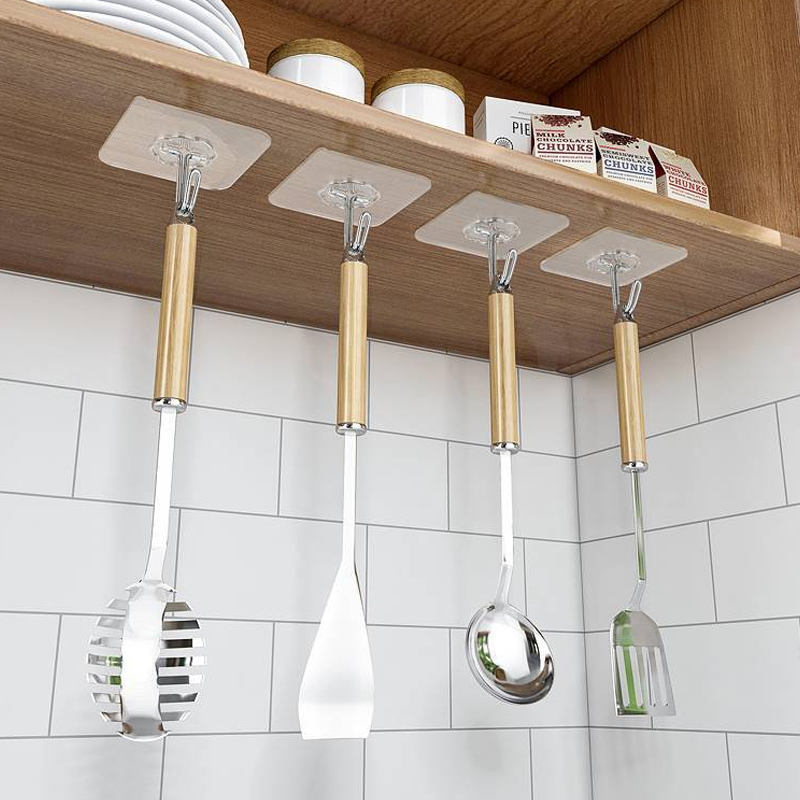 10PCS Transparent Stainless St - Robe Hook Adhesive 리뷰 및 가격