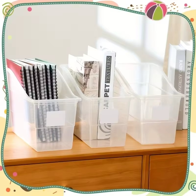 6-Pack Clear Plastic Storage B - Home Essentials Bathroom Organizer 리뷰 및 가격