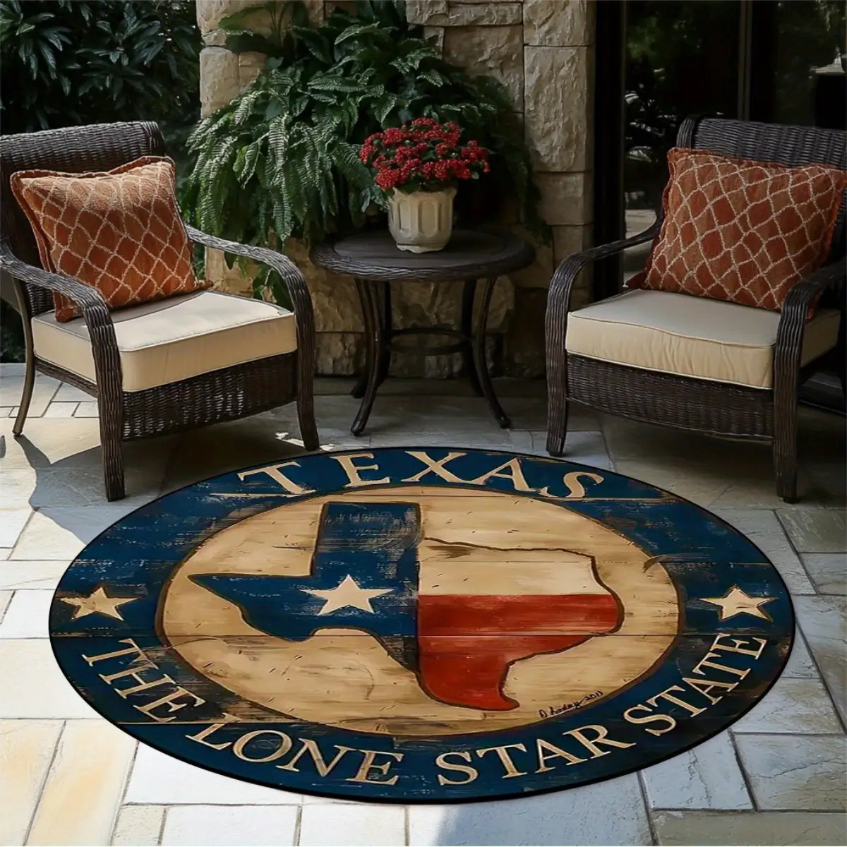 Texas Lone Star Western Floor  - Home Bathroom Door Design 리뷰 및 가격