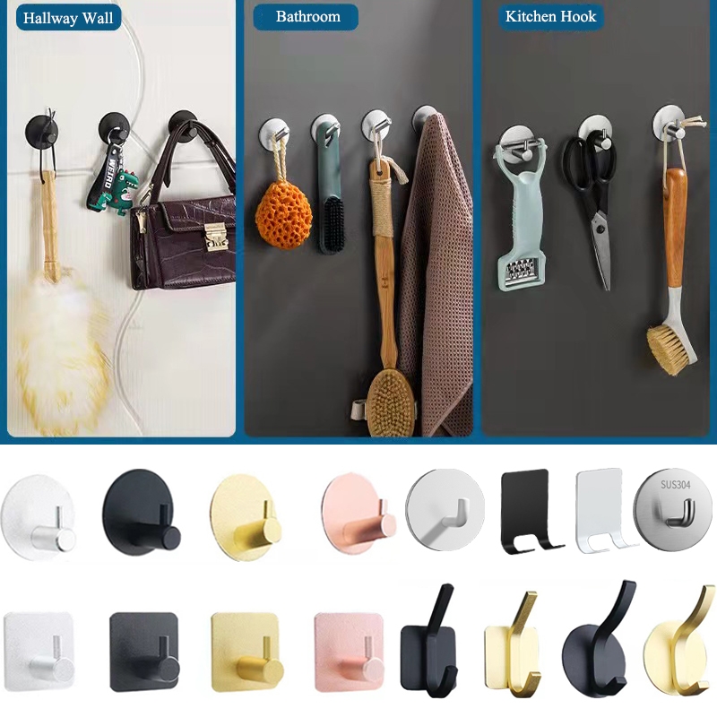 Multi-purpose Wall Hook Door K - Robe Hook Adhesive 리뷰 및 가격
