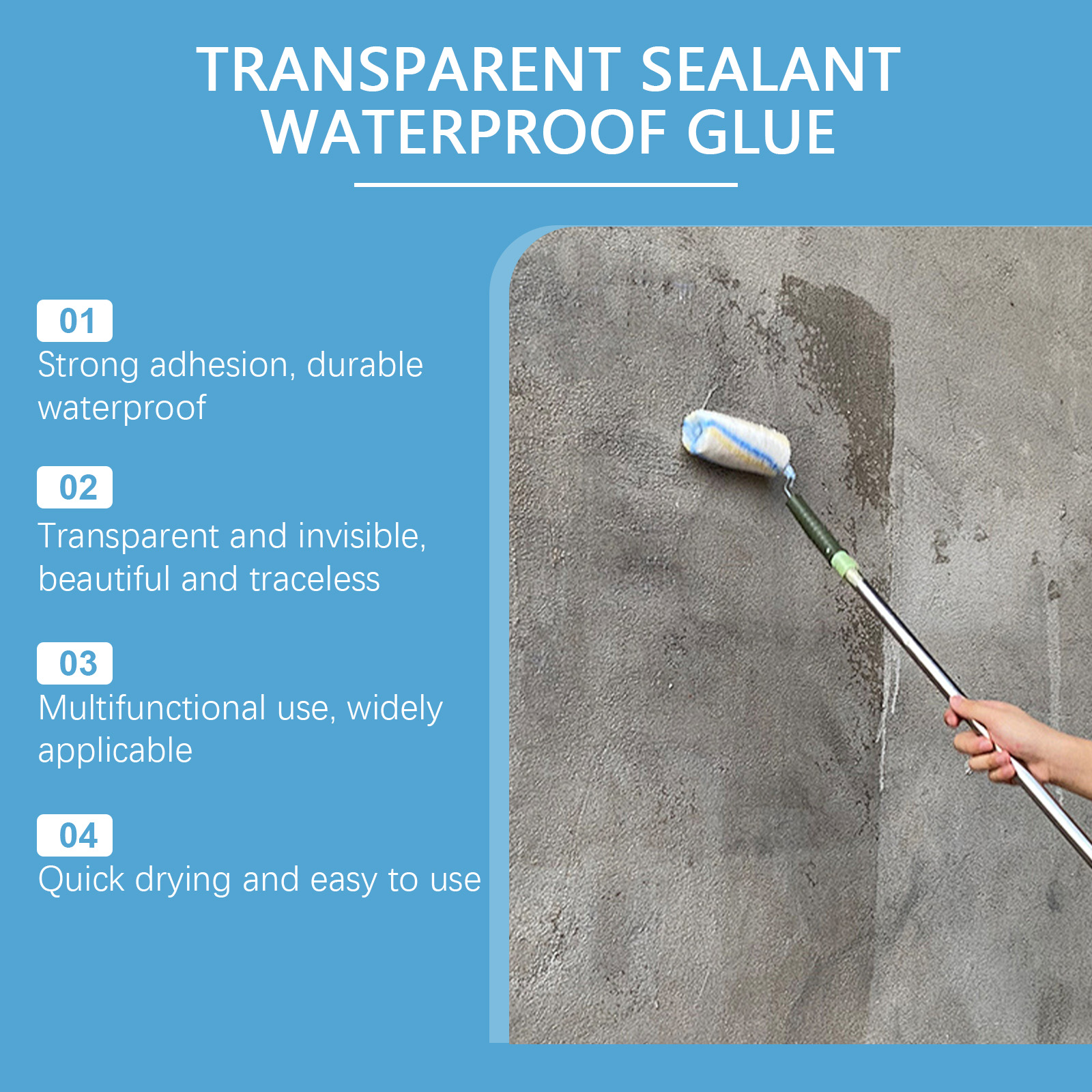 Waterproof Sealant Transparent - Home Bathroom Plumbing 리뷰 및 가격