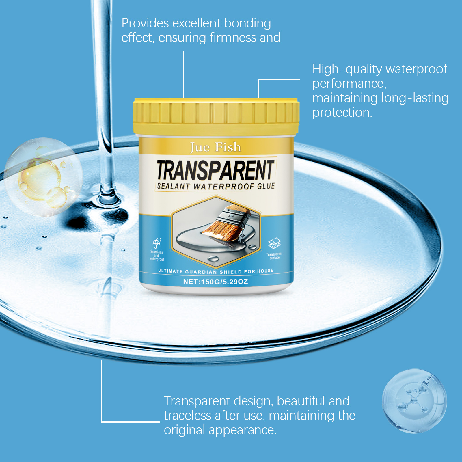 Waterproof Sealant Transparent - Home Bathroom Plumbing 리뷰 및 가격