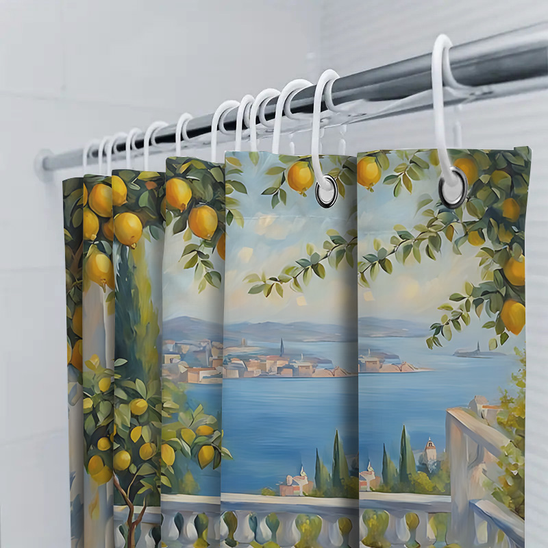 Mediterranean Lemon Garden Sho - Home Bathroom Decor Ideas 리뷰 및 가격