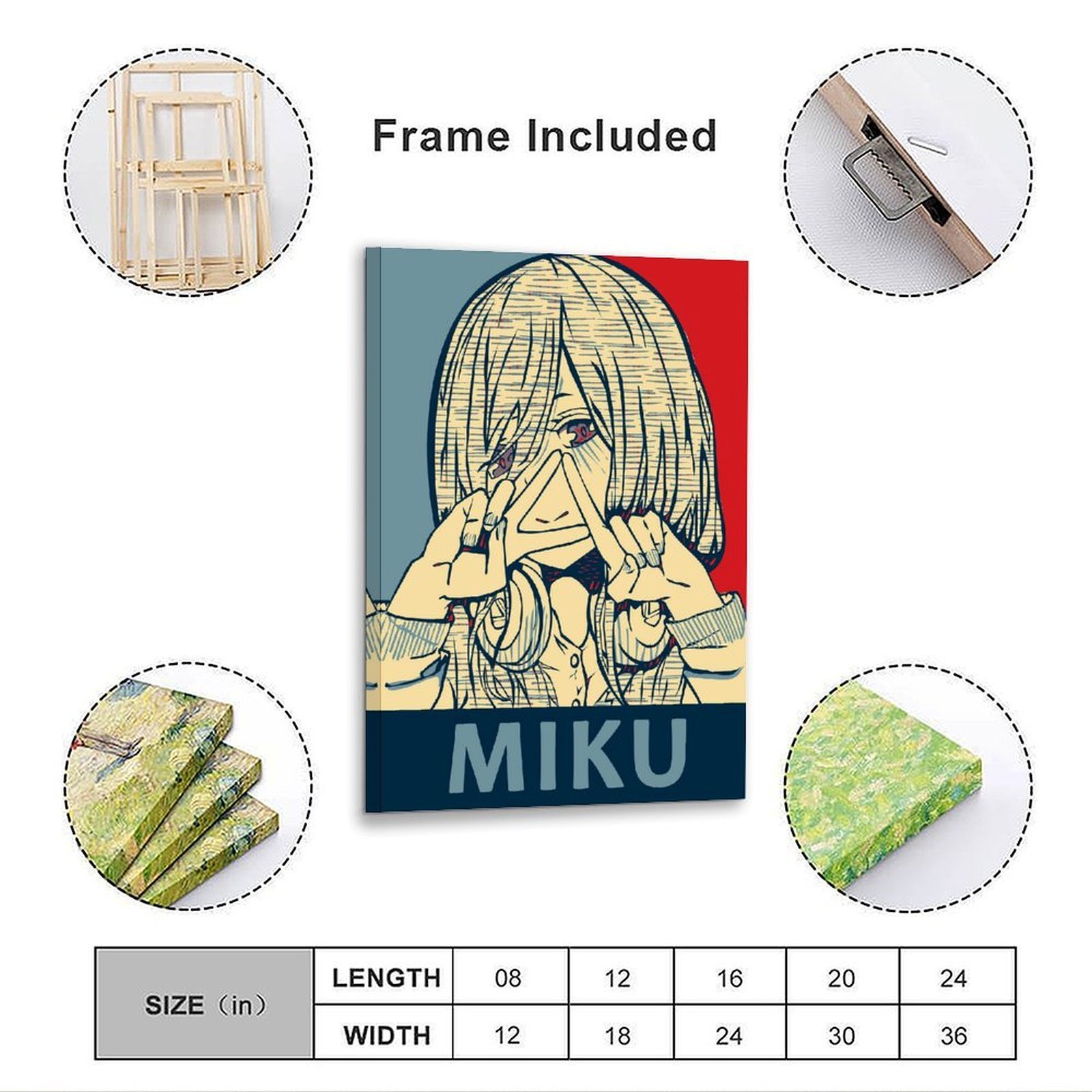 Anime Vocaloid Miku Poster Pop - Home Bathroom Painting Ideas 리뷰 및 가격
