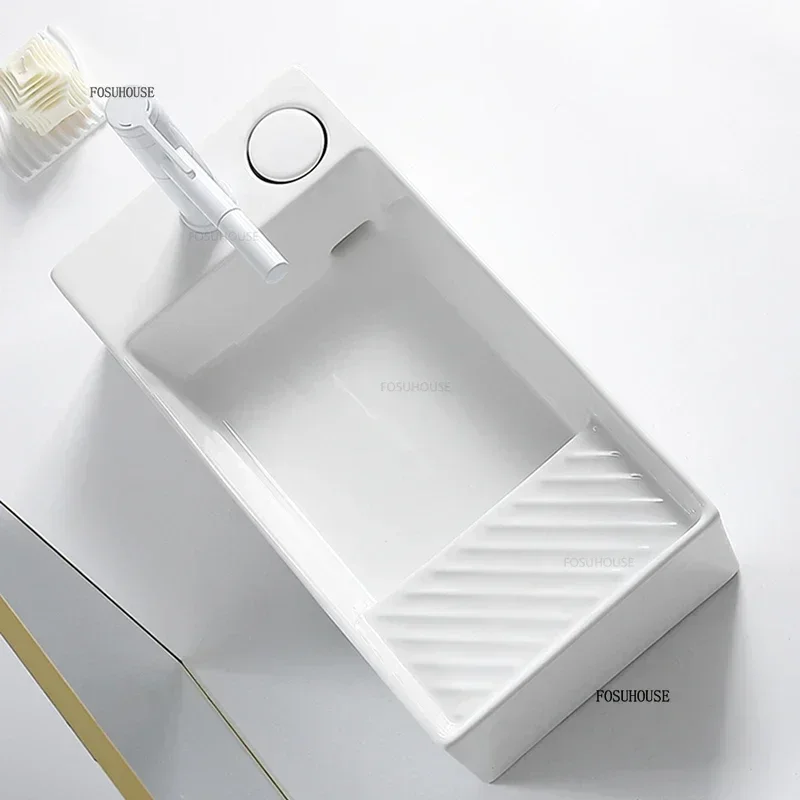 Washbasin Balcony Washing Mach - Home Bathroom Sink 리뷰 및 가격