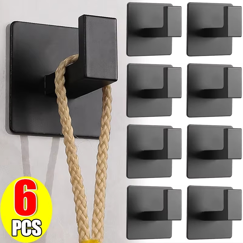 1/6Pcs Strong Self-Adhesive Wa - Robe Hook Adhesive 리뷰 및 가격