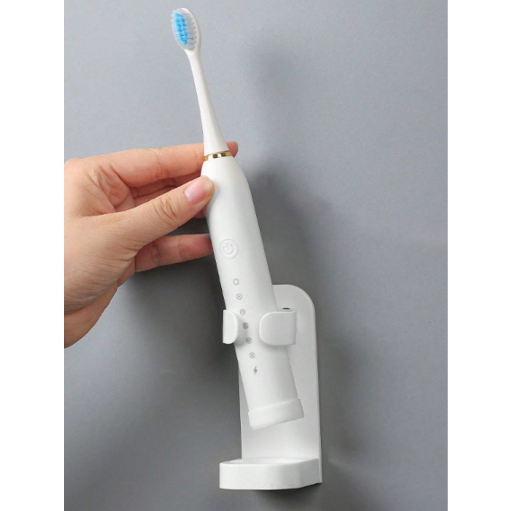 1pc No Drill Electric Toothbru - Home Essentials Bathroom Organizer 리뷰 및 가격