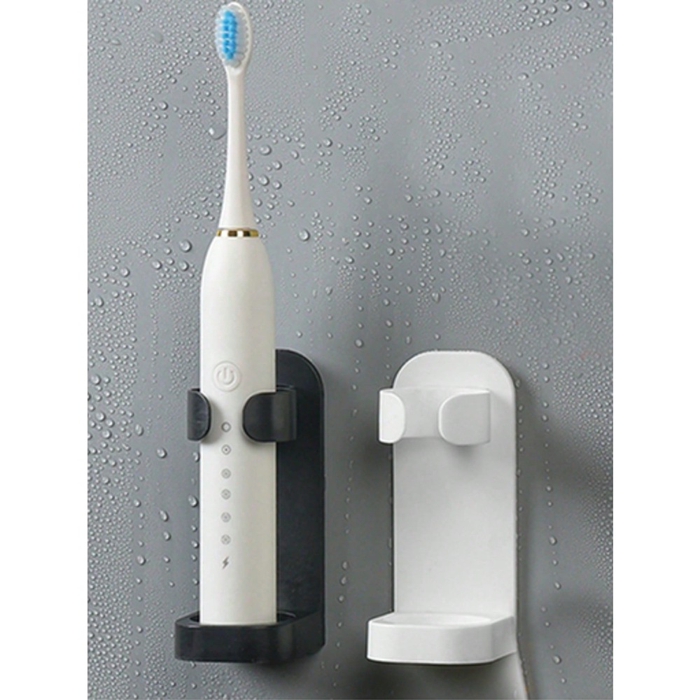 1pc No Drill Electric Toothbru - Home Essentials Bathroom Organizer 리뷰 및 가격