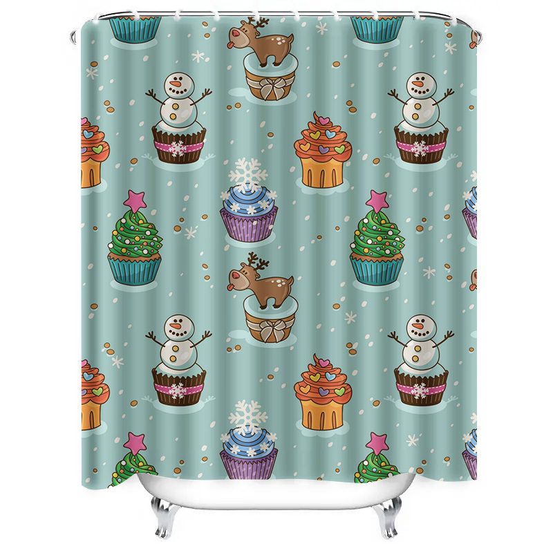 TU Charming Christmas Shower C - Home Bathroom Decor Ideas 리뷰 및 가격