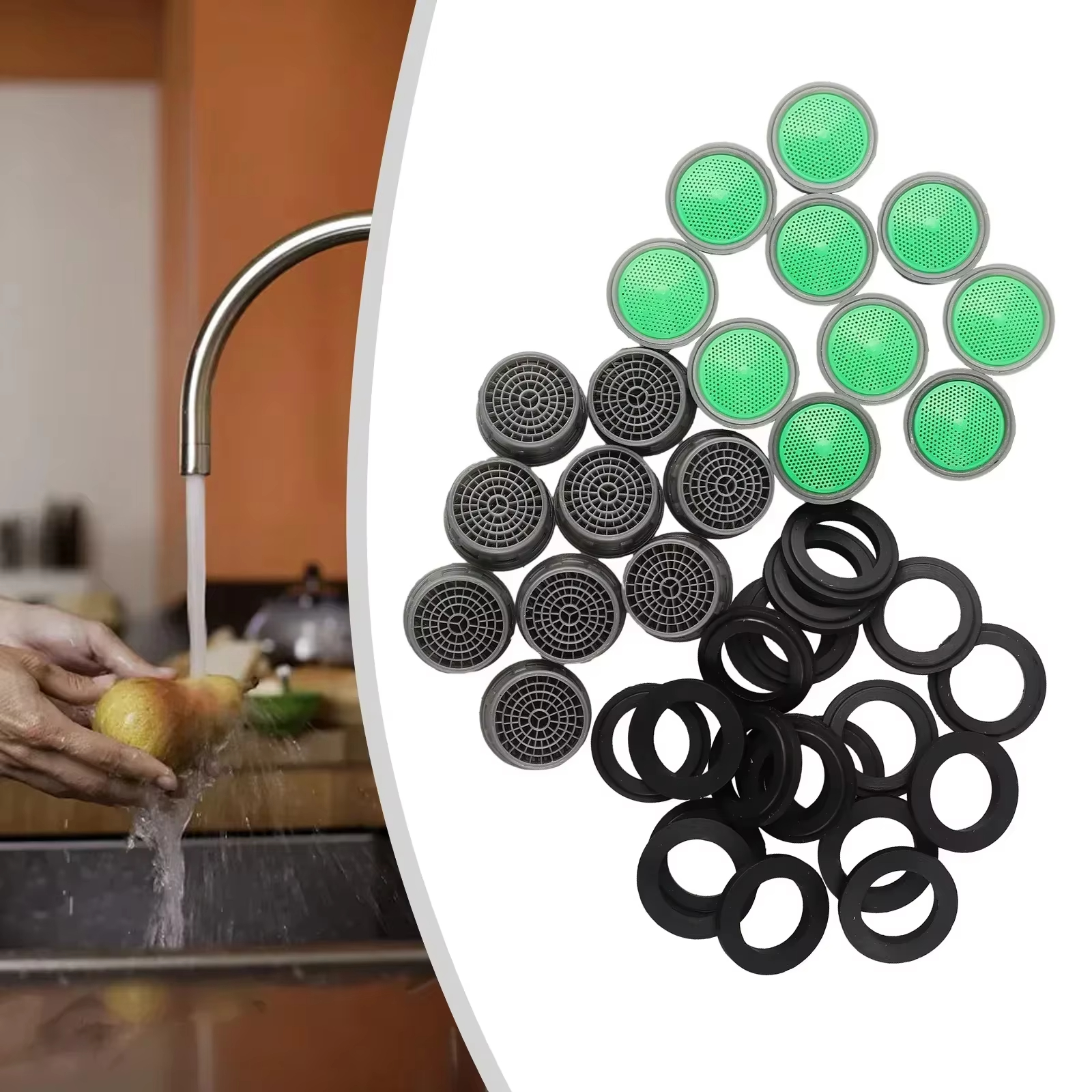 20 PCS Faucet Aerator Flow Res - Basin Mixer Tap 리뷰 및 가격