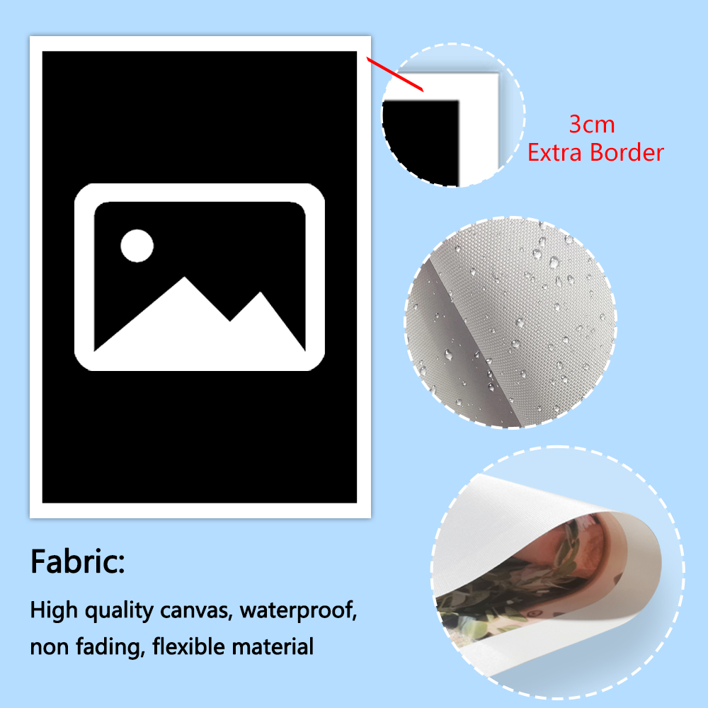 1Pc Customized all size canvas - Home Bathroom Decor 리뷰 및 가격