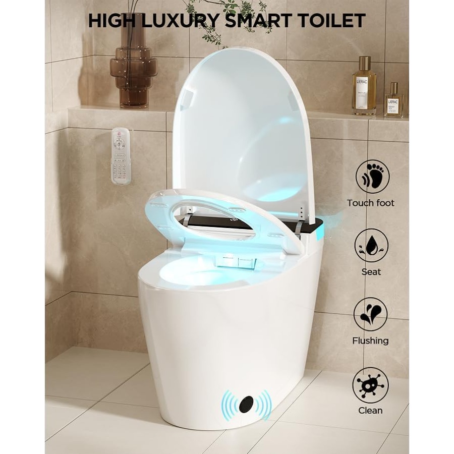 Bathroom smart toilet with hea - Home Bathroom Toilet 리뷰 및 가격