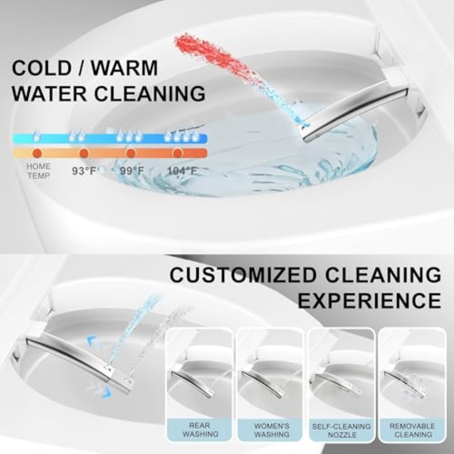 Bathroom smart toilet with hea - Home Bathroom Toilet 리뷰 및 가격