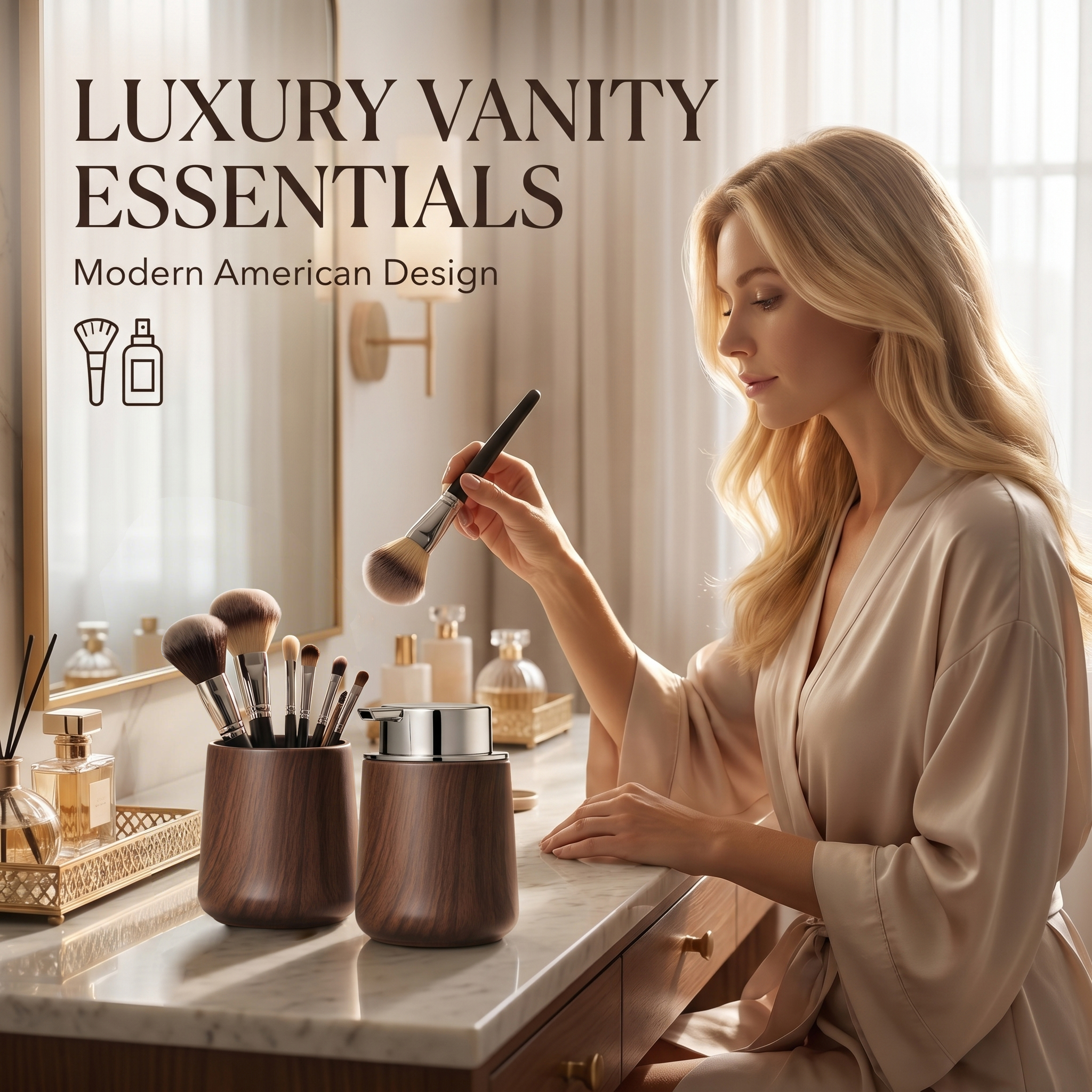 Elegant Hand Soap Dispenser an - Home Essentials Bathroom Organizer 리뷰 및 가격